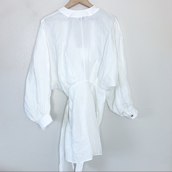 NWT Pieces of White Peony Dress - Picture 5 of 7